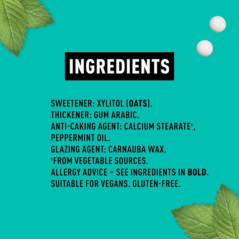 Peppersmith - British Peppermint Mints - 100% Plant Based Xylitol