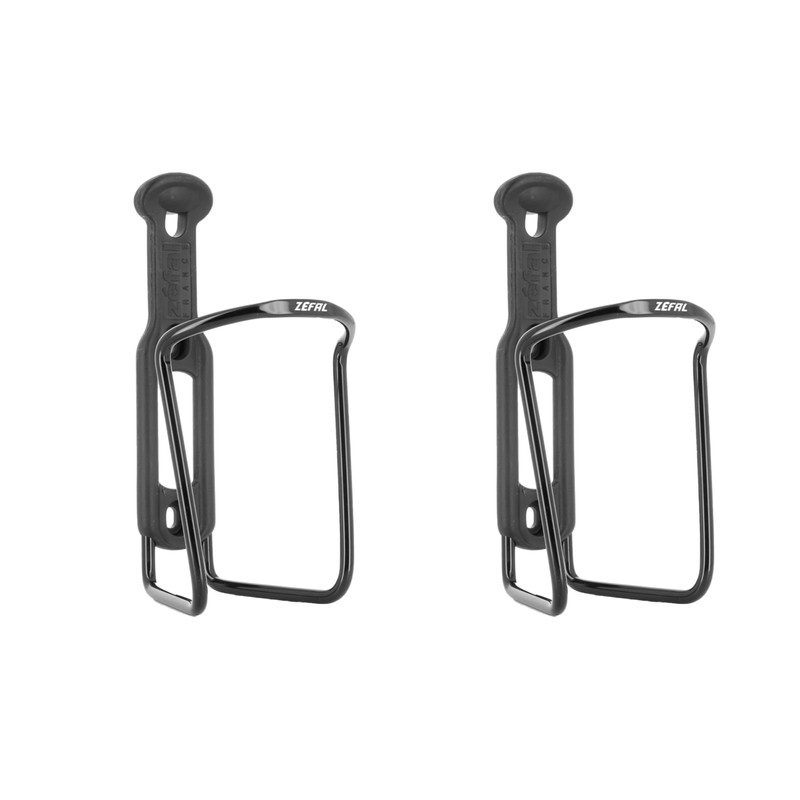 ZEFAL Pack Alu Plast 124 Bicycle Bottle Cage x 2