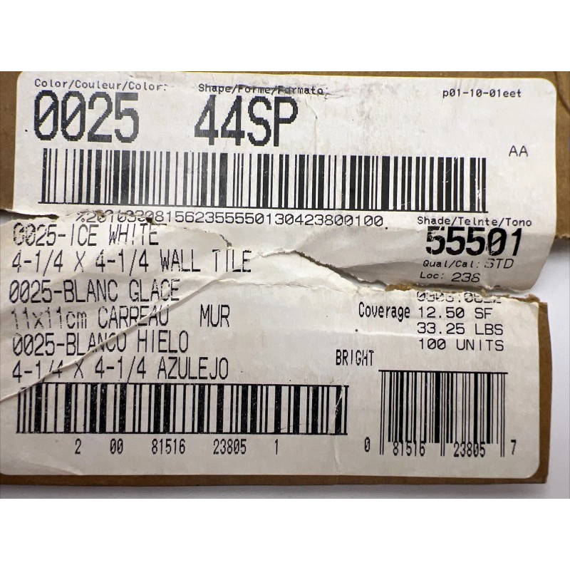 American Olean (9PIECES) VTG American Olean Ceramic Wall Tile 4.25x4.25”