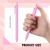 Fulmoon 50 Pcs Ballpoint Pens Bulk Retractable Comfortable Writing Pens