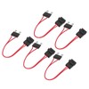 5Pcs Car Fuse Holder Connector Mini Heavy Duty Wire Extension