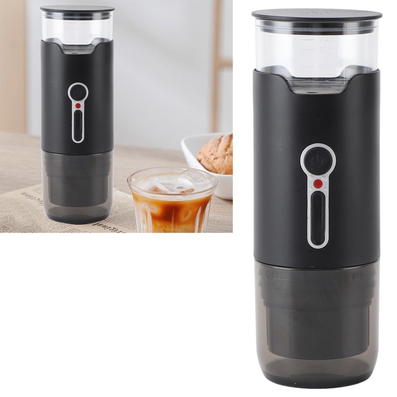 Rechargeable Mini Coffee Machine Automatic 15 Bar Pressure Electric USB