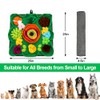 Vextronic Alfombrilla para Olfatear para Perros De Razas Grandes, Pequeñas