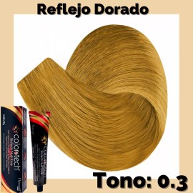 Nutrapel Color Tech Tinte Cabello Tono Chromo 0.3 Oro Reflejo Dorado