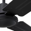 Westinghouse Lighting Jax Industrial Style 56-Inch Matte Black Indoor Ceiling