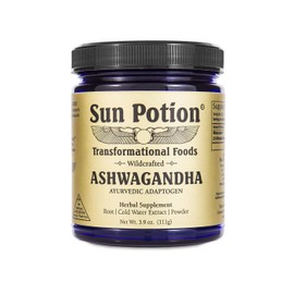 Sun Potion Ashwagandha (Wildcrafted) | 111 Grams | 88 Servings