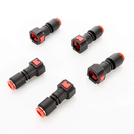 LST 5x Fuel Line Connectors Hose Coupling Quick Release 7.9 x 8 mm Straight