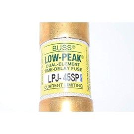 Cooper Bussmann lpj-45sp, 45 A 600 V cartucho fusible