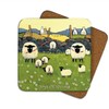 Joys Of Spring Coaster by Thomas Joseph - Funny Sheep
