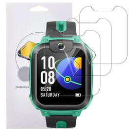 carinacoco 3 Pack Screen Protector for Imoo Watch Phone Z1 Kids, HD Clear Flexible Soft TPU, Anti-Scratch, Bubble Free, Anti-Fingerprint Self-Healing Elastic Skin Protective Film