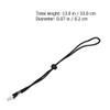 EXCEART Bandana Lanyard Hat Holder Clip Lanyard Neck Strap Straw