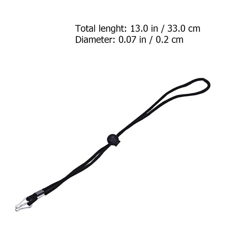 EXCEART Bandana Lanyard Hat Holder Clip Lanyard Neck Strap Straw