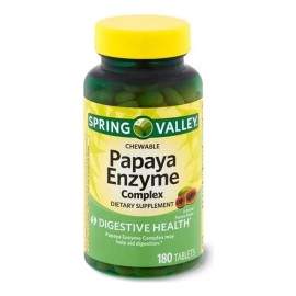 Enzimas Digestivas Papaya Digestión Probiotico 180 Eg E25 Sabor Nd