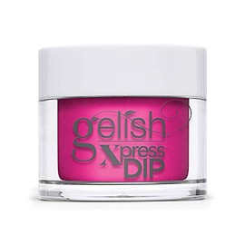 Gelish Summer Feel the Vibes Collection Xpress Dip Powder (Spin Me Around) Pink Nail Dip, Pink Dip Powder Colors, Pink Powder Dip For Nails,1.5 ounce