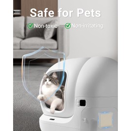 N50 Odor Eliminator Compatible with Petkit Puramax Self-Cleaning Cat Litter Box,Cat Litter Odor Eliminator, Pet Odor Eliminator for Home, Cat Litter Robot Odor Control, Cat Litter Deodorizer,Pack of 6