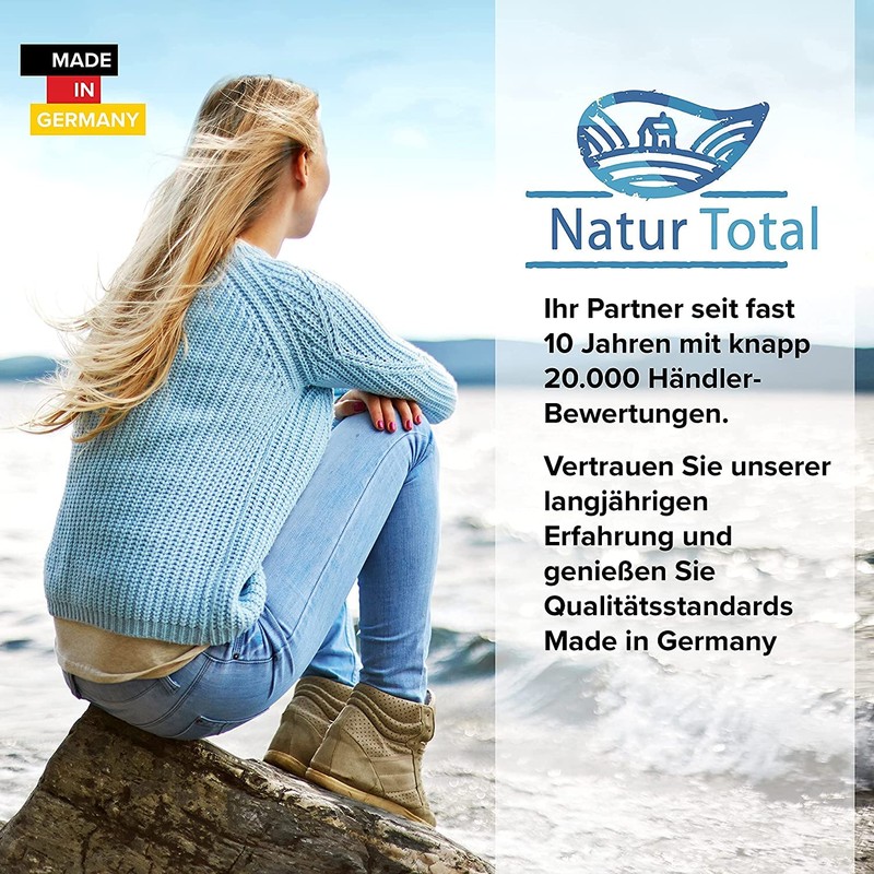 Natur Total 120 Capsules Chaga Mushroom Vital Mushroom (Inonotus Obliquus)