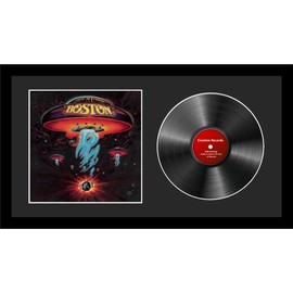 Creative Picture Frames 16" x 30" Music Frame with Black Matting Displays Album Cover Sleeve with 33 Vinyl LP