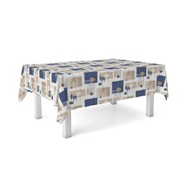 Martina Home Oilcloth Tablecloth Ocean Unique 100 x 140 cm