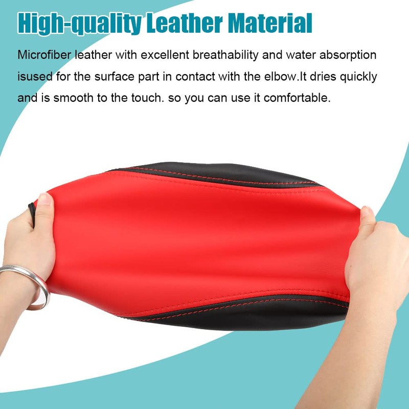 LEXLEY Center Console Pad Armrest Box Cover Waterproof Anti-Scratch Leather