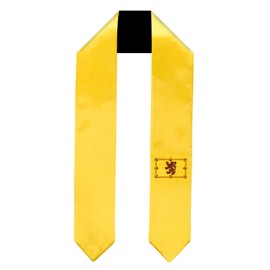 Vision Wear Scotland Lion Flag Graduation Sash/Stole International Study Abroad Adult Unisex