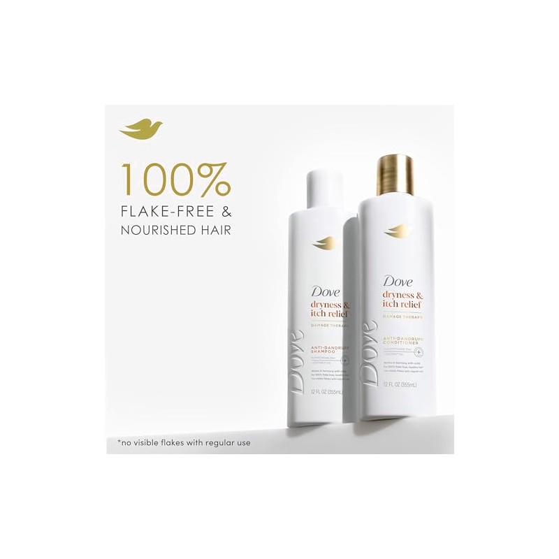 Dove Dermacare Scalp Shampoo, Dryness Itch Relief,12 Ounce