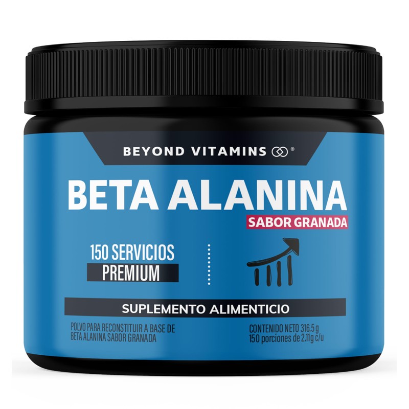 Beyond Vitamins Beta Alanina Premium en Polvo Pre EntrenoPre Workout