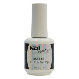 NDI Beauty Matte (No-Wipe) Gel Top Coat 0.5 Fl Oz