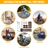 Bike Inner Tire Patch Repair Kit,Bicycle Inner Tube Puncture Patch