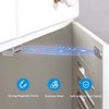 whitesnow Magnetic Cabinet Latch Metal Magnet Door Catch Closure Hardware