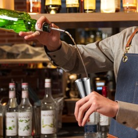 25ml/50ml Spirit Measure Durable and Versatile Shot Measures for Spirits Perfect Drink Measures for Spirits, Designed for Alcohol Measures and Serving Spirits Pourer Spirit Measure Cup Cumilo