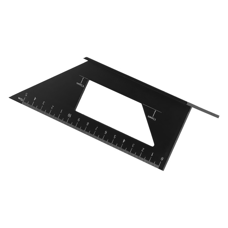 45°/90° T Angle Gauge Straight Ruler 3D Mitre Degree Measuring