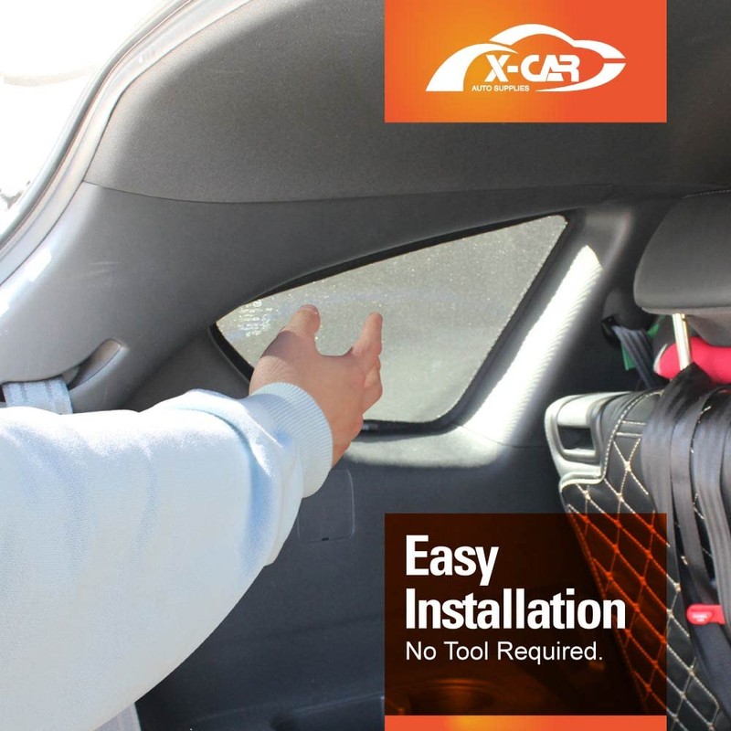 X-CAR Front Rear Port Window Sun Shade for Subaru Forester