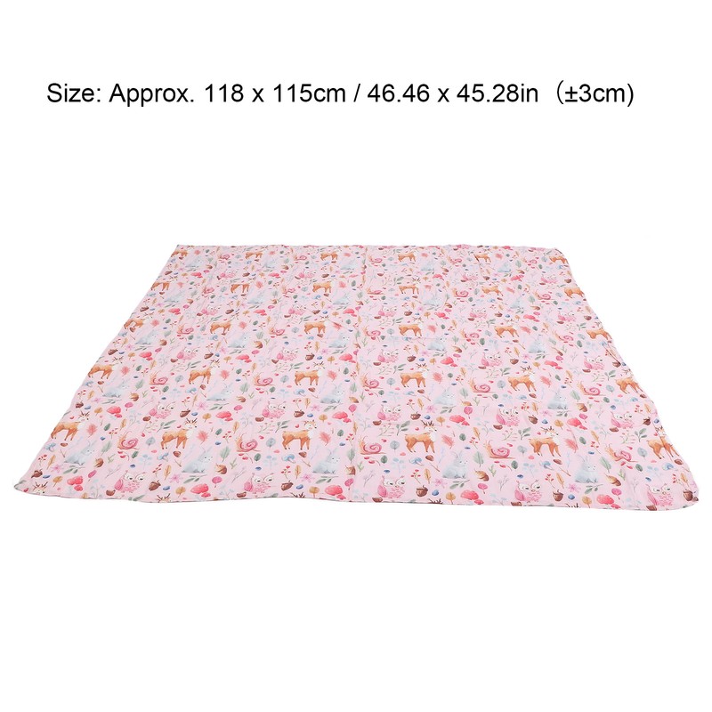 Baby Swaddle Blanket Bamboo Fiber Cotton Cute Patterns Infant Bath