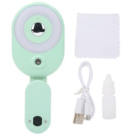 Dimmable Fill Light Soft Lamp Mini Humidifier for Phone Video Conference Live BroadcastGreen