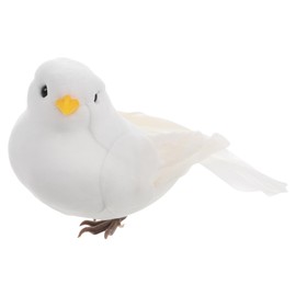 Cabilock Cute Car Antenna Decoration Adorable White Dove Design Waterproof Plastic Antenna Topper for Cars Easy Installation Universal Fit for Vehicle Exterior