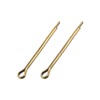 sourcing map Split Cotter Pin - 3mm x 40mm (1/8