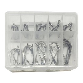 Smartonly1 Set 226Pcs Fishing Lure Tackle Kit Bionic Bass Trout Salmon Pike Fishing Lure Frog Minnow Popper Pencil Crank Soft Hard Bait Fishing Lure Metal Spoon Jig Lure with Fishing Tackle Box