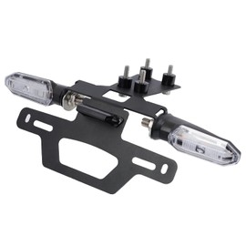 FTQYZDP Tail Tidy Kit for CBR500R CB500F 2016-2024 2025. Fender Eliminator Kit equipped License Plate Holder, License Plate Light, Turn Signal Lights (Clear)