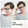 DUCO Kids Blue Light Glasses Girls Boys Computer Gaming Eyeglasses