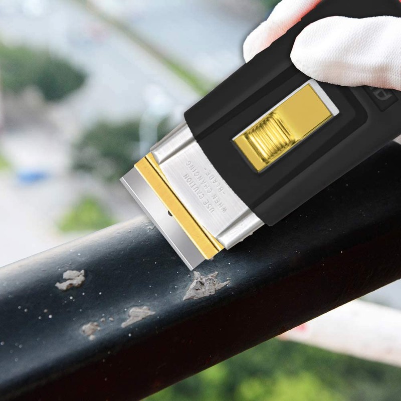 ALLWAY SGS07307 Safety Glass Scraper with 5 Blades