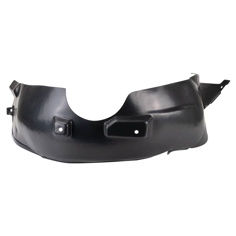 TRQ TRQ Front Right Inner Fender Liner Black Passenger Side