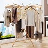 LIENAHU Clothes Drying Rack Tripod,Drying Rack Clothing,Laundry Drying Rack,Floor Standing,16