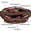 VOLGANIK ROCK Shoulder Bag for Women, Multiple Pockets, Handbag, Shoulder