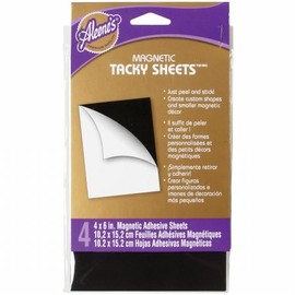 I Love to Create 31196 Aleenes Magnetic Tacky Sheets 4X6 4/Pkg-