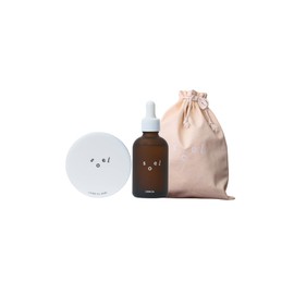 Soel LIVING-OIL 2 You, 2 Types Assortment Set, Face Wash & Sesame Oil, Natural Plant Source, Refreshing Skin, Moisturizing, Natural Scent, Green Tea