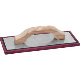 Concrete Rubber Float 4" X 9 1/2" X 3/4 Inchred Sponge
