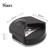 Black 4mm Corner Punch for Photo, Card, Paper; Corner Cutter