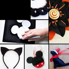 Hojas Adhesivas, 10 Piezas De Tela De Fieltro Hojas Traseras Adhesivas Hojas Autoadhesivas Para Manualidades Caja De JoyeríA Revestimiento Almohadillas Protectoras Para Muebles Resistentes Al Agua