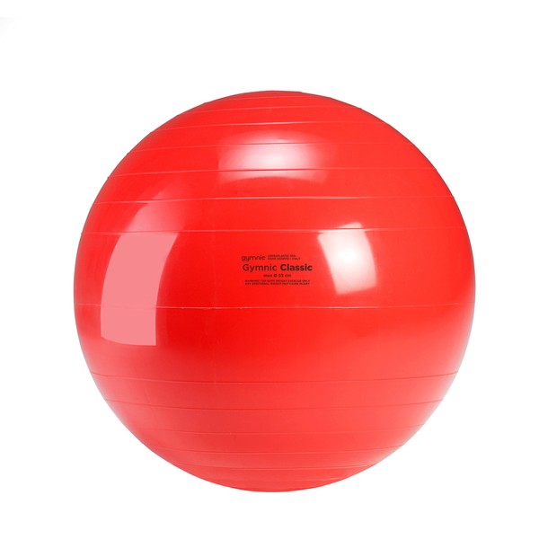 Gymnic Physio Exercise Ball, Red (85 cm)