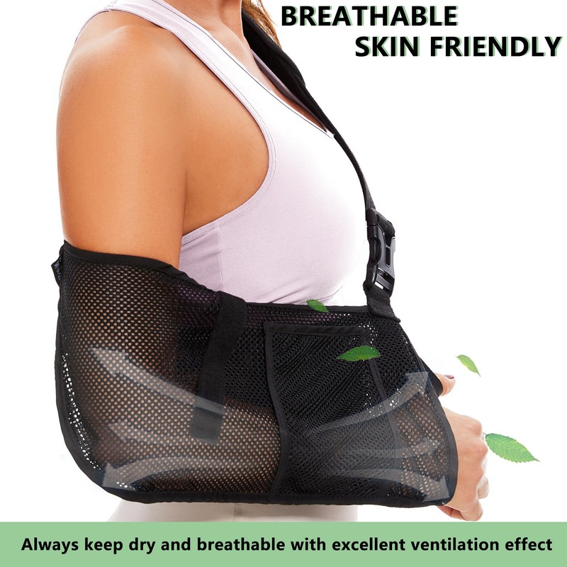 KONSEDIK Mesh Arm Sling - Medical Shoulder Sling for Shower